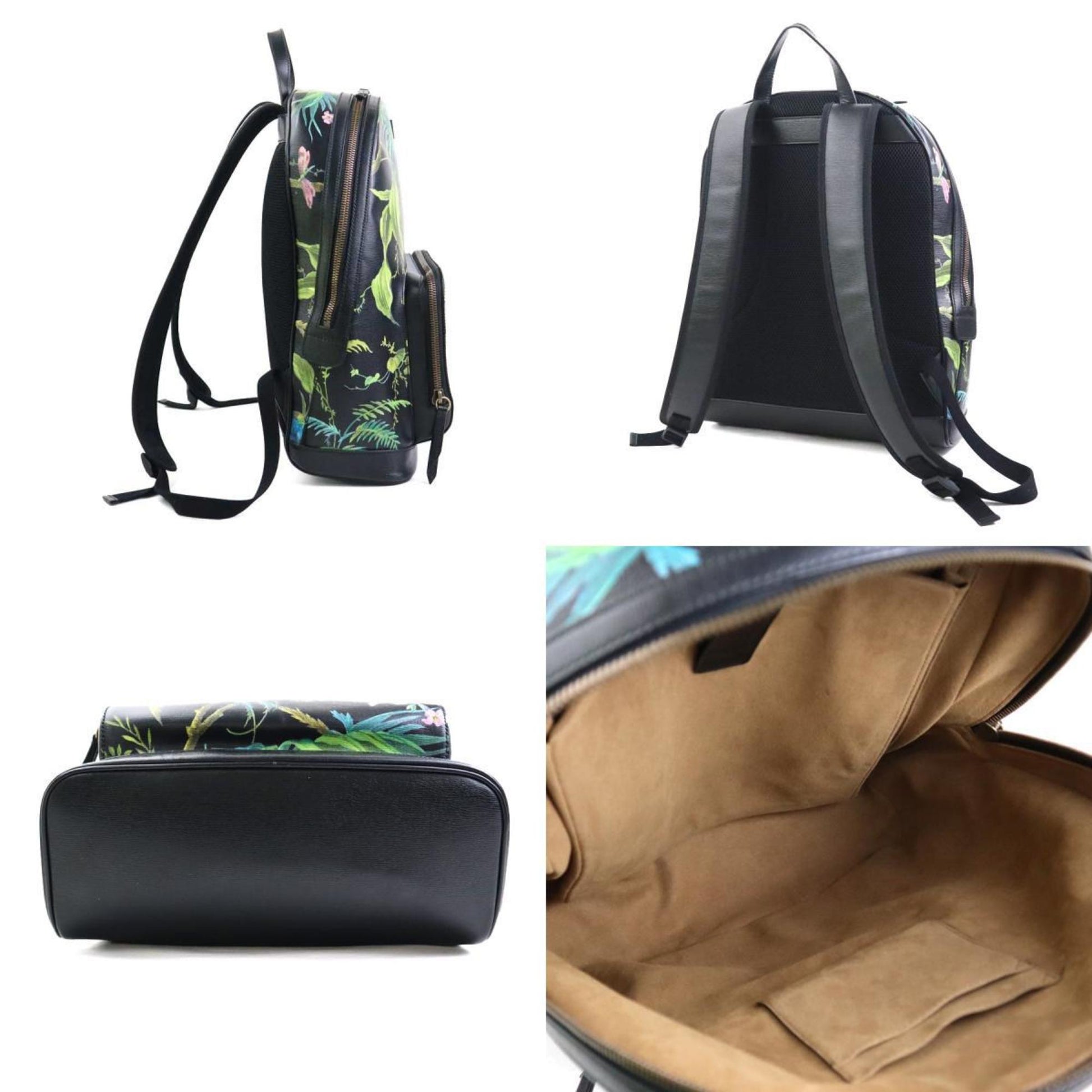 Gucci, Multicolour, Leather, backpack