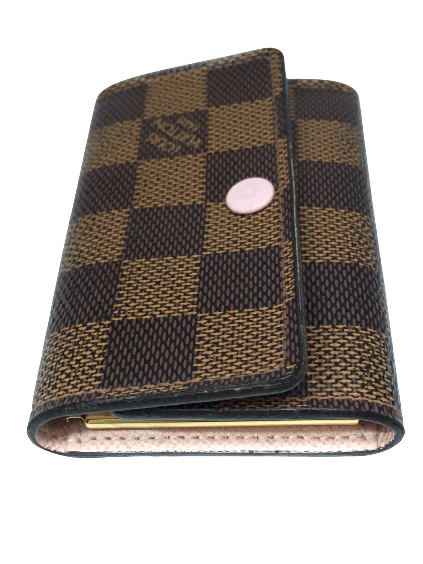 Louis Vuitton Porte Cles Fortune Bag Charm and Key Holder Leather, BROWN, CANVAS, Charms and Keychains