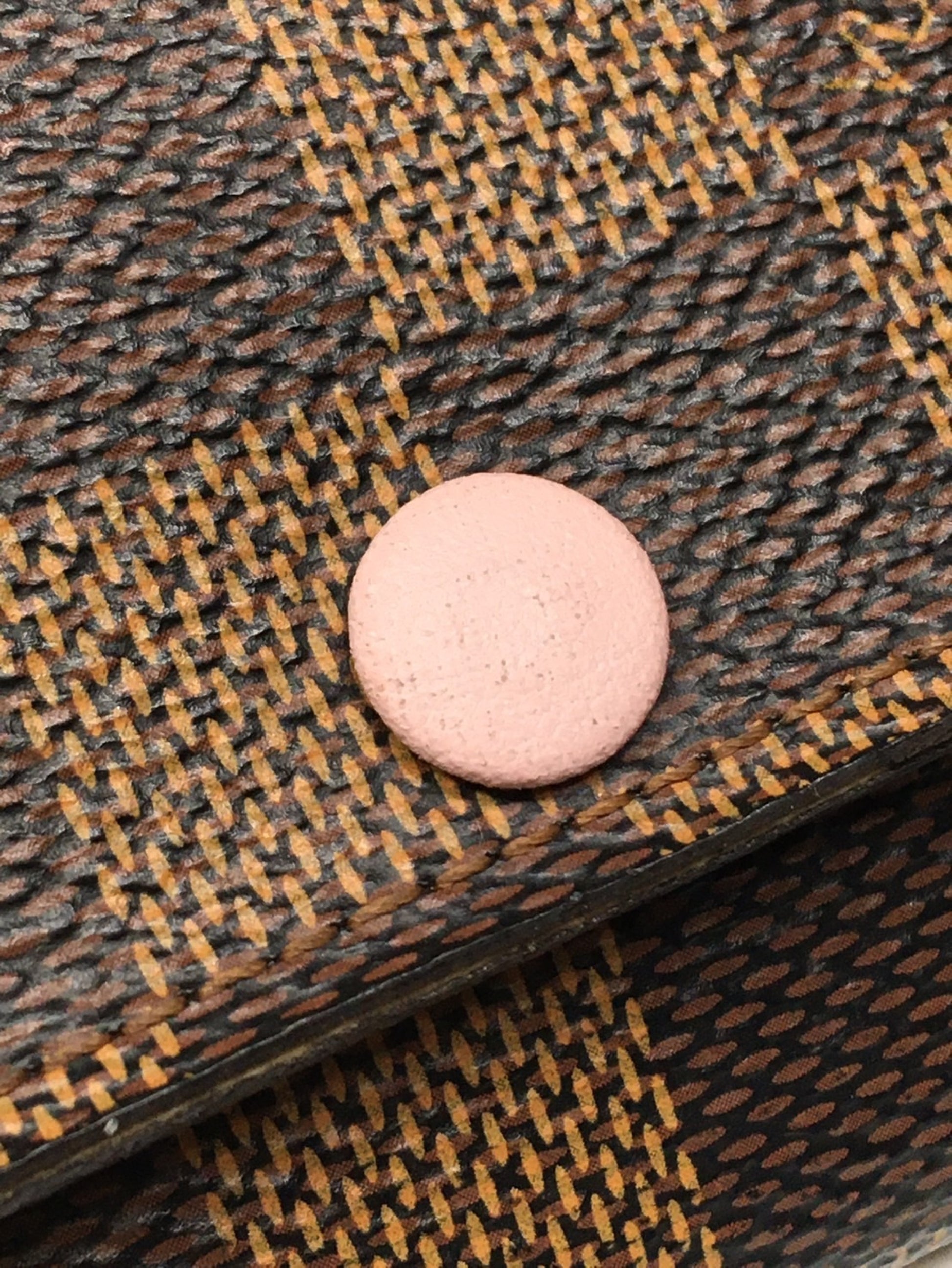 Louis Vuitton Porte Cles Fortune Bag Charm and Key Holder Leather, BROWN, CANVAS, Charms and Keychains