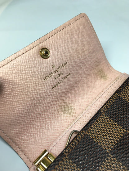 Louis Vuitton Porte Cles Fortune Bag Charm and Key Holder Leather, BROWN, CANVAS, Charms and Keychains