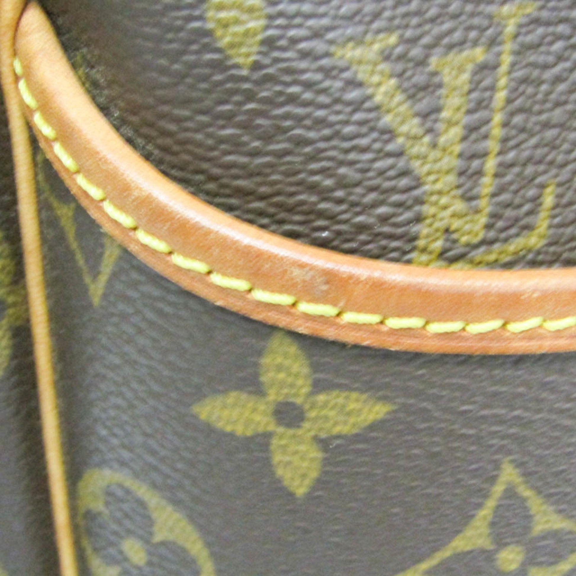 Louis Vuitton Deauville, Brown, Canvas, handbag