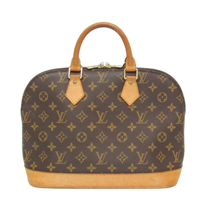 Louis Vuitton Alma, Brown, Canvas, handbag