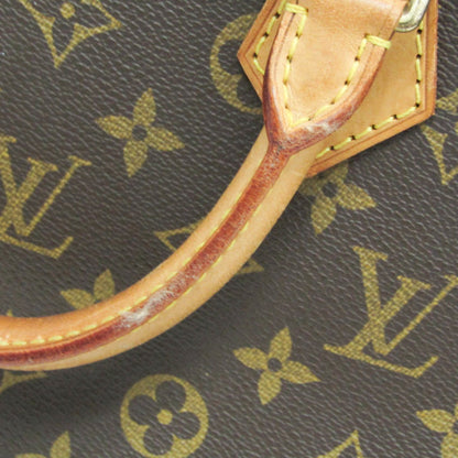 Louis Vuitton Alma, Brown, Canvas, handbag