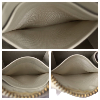 Dior Lady Dior, White, Leather, clutch