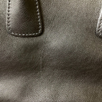 Prada Twin Pocket, Black, Leather, tote