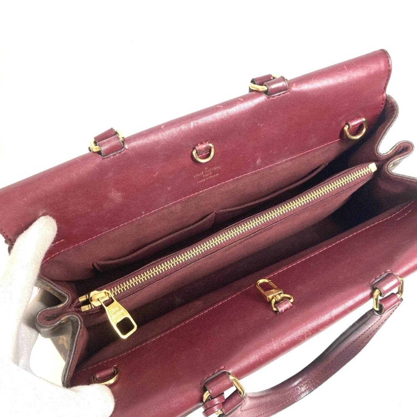 Louis Vuitton Venice, Brown, Canvas, handbag