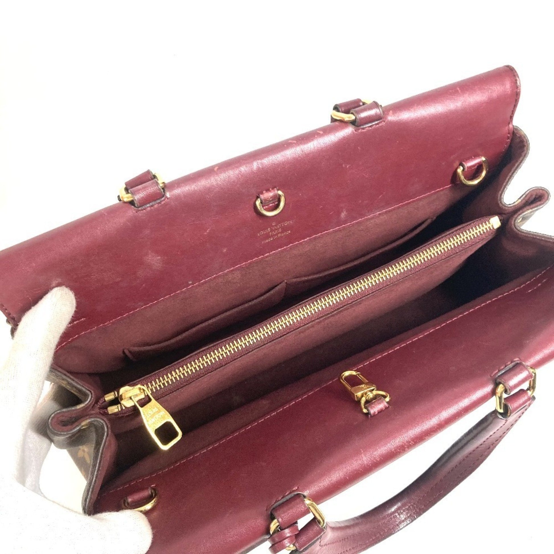 Louis Vuitton Venice, Brown, Canvas, handbag