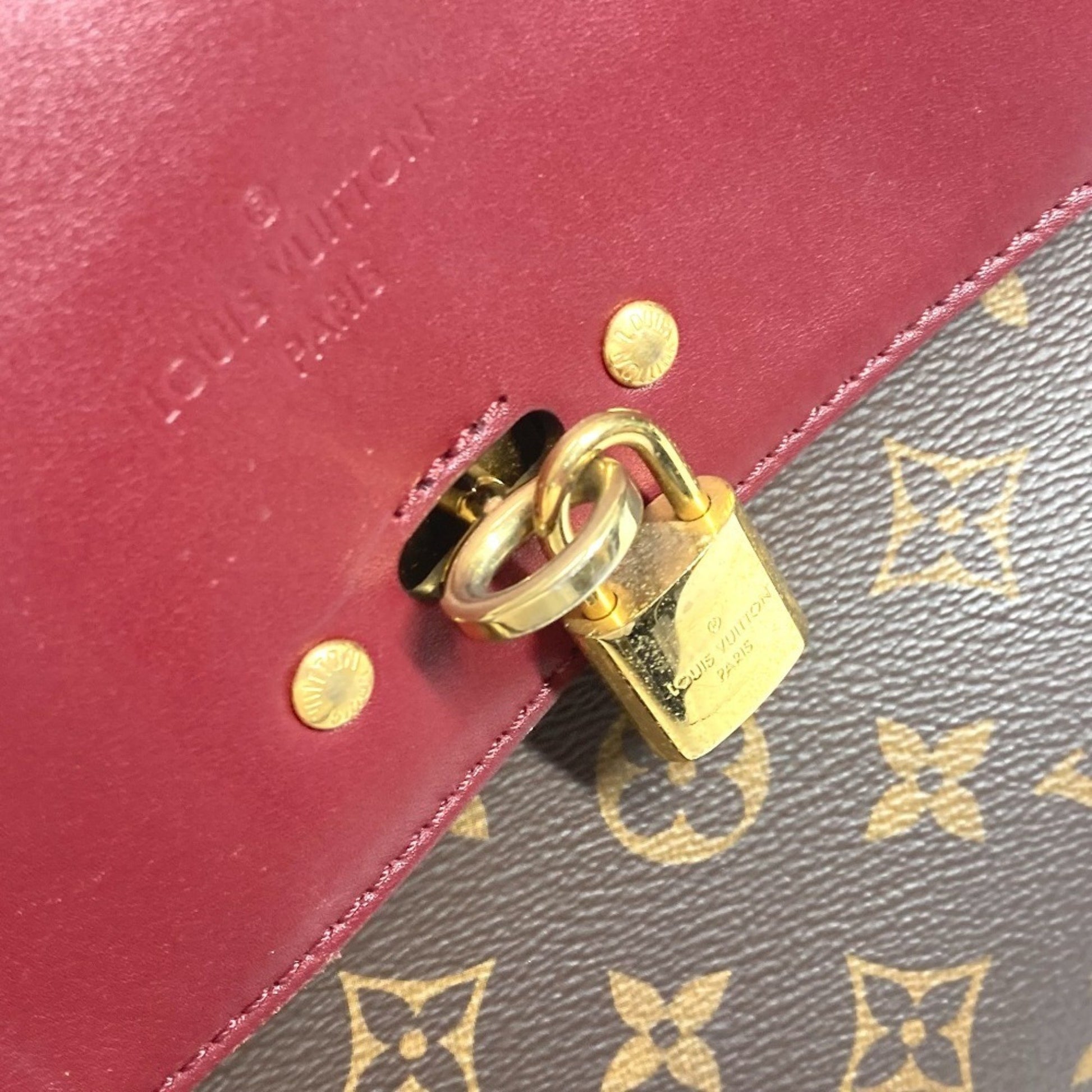 Louis Vuitton Venice, Brown, Canvas, handbag