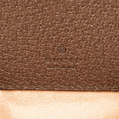 Gucci Ophidia, "BEIGE, BROWN", "CANVAS, LEATHER", backpack
