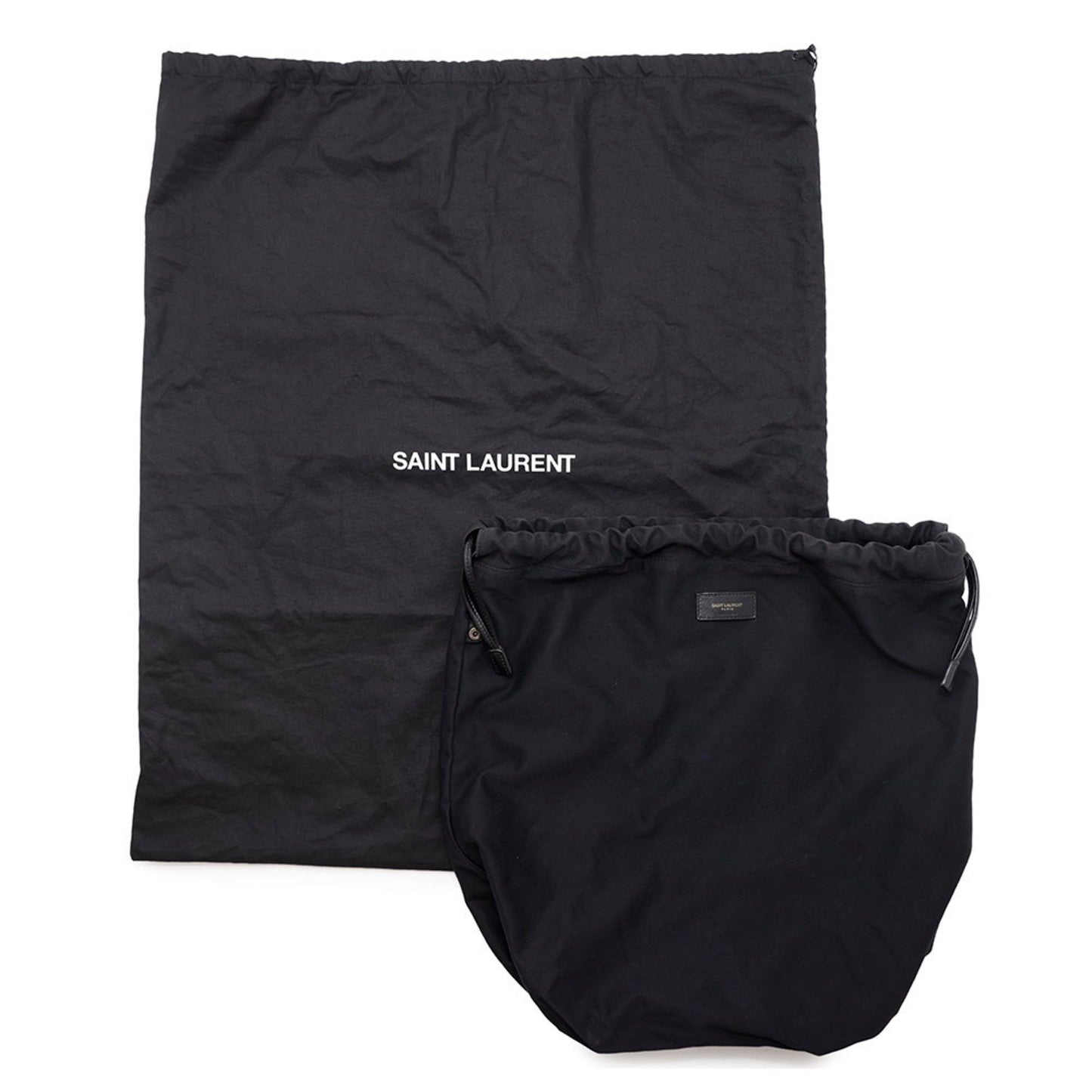 Saint Laurent Teddy, Black, Leather, tote