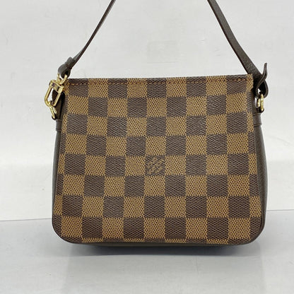 Louis Vuitton Trousse makeup, Brown, Canvas, wallet