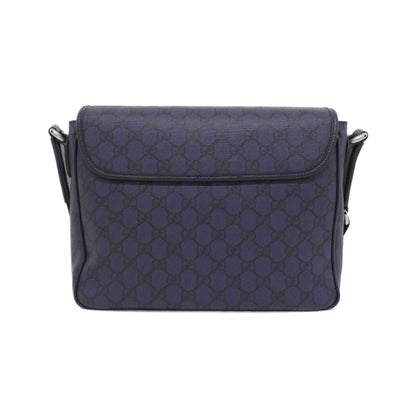 Gucci GG Marmont, Blue, Canvas, shoulder