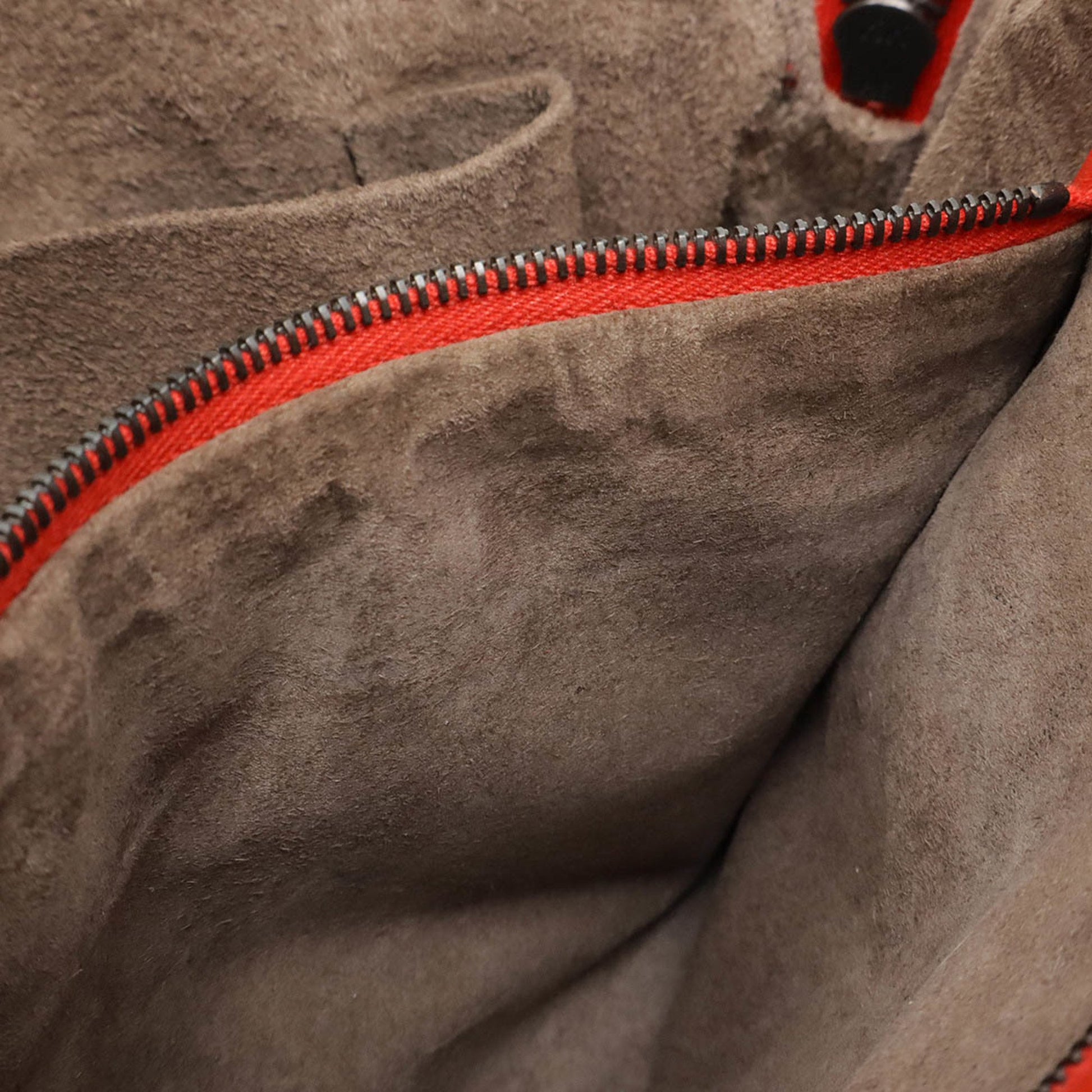 Bottega Veneta Loop, Red, Leather, shoulder