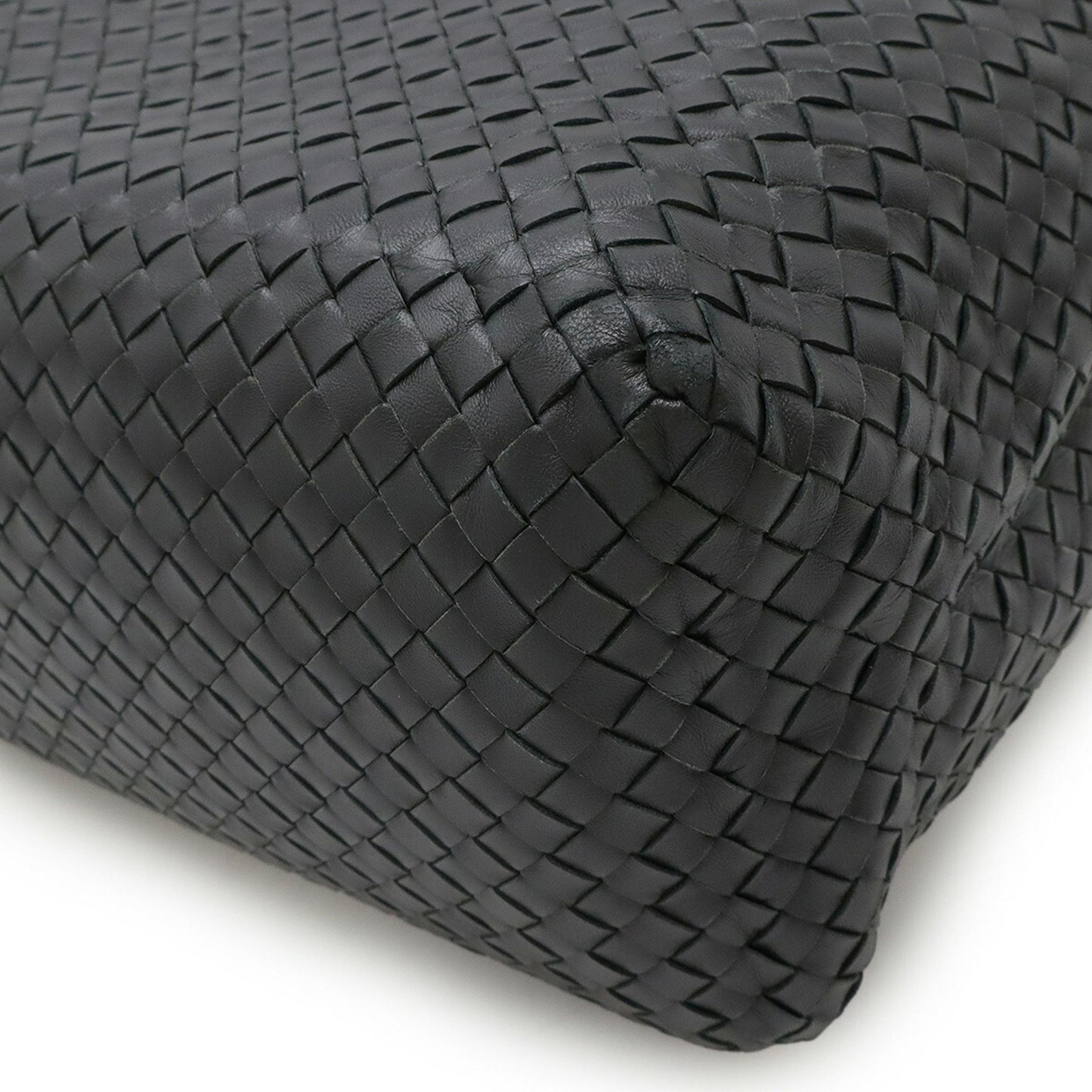 Bottega Veneta Intrecciato, Grey, Leather, tote