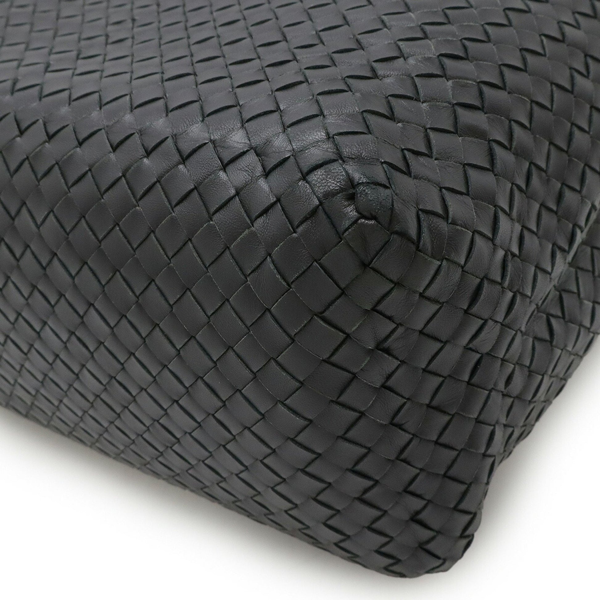 Bottega Veneta Intrecciato, Grey, Leather, tote