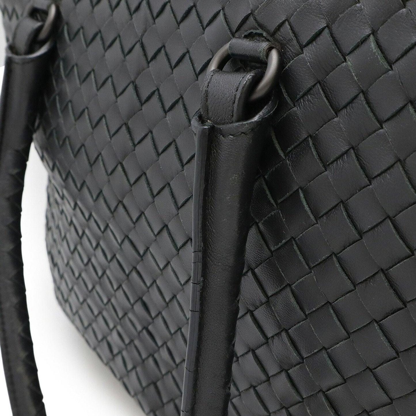 Bottega Veneta Intrecciato, Grey, Leather, tote