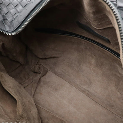 Bottega Veneta Intrecciato, Grey, Leather, tote