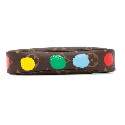 Louis Vuitton Mini Pochette Accessoires, Brown, Canvas, clutch