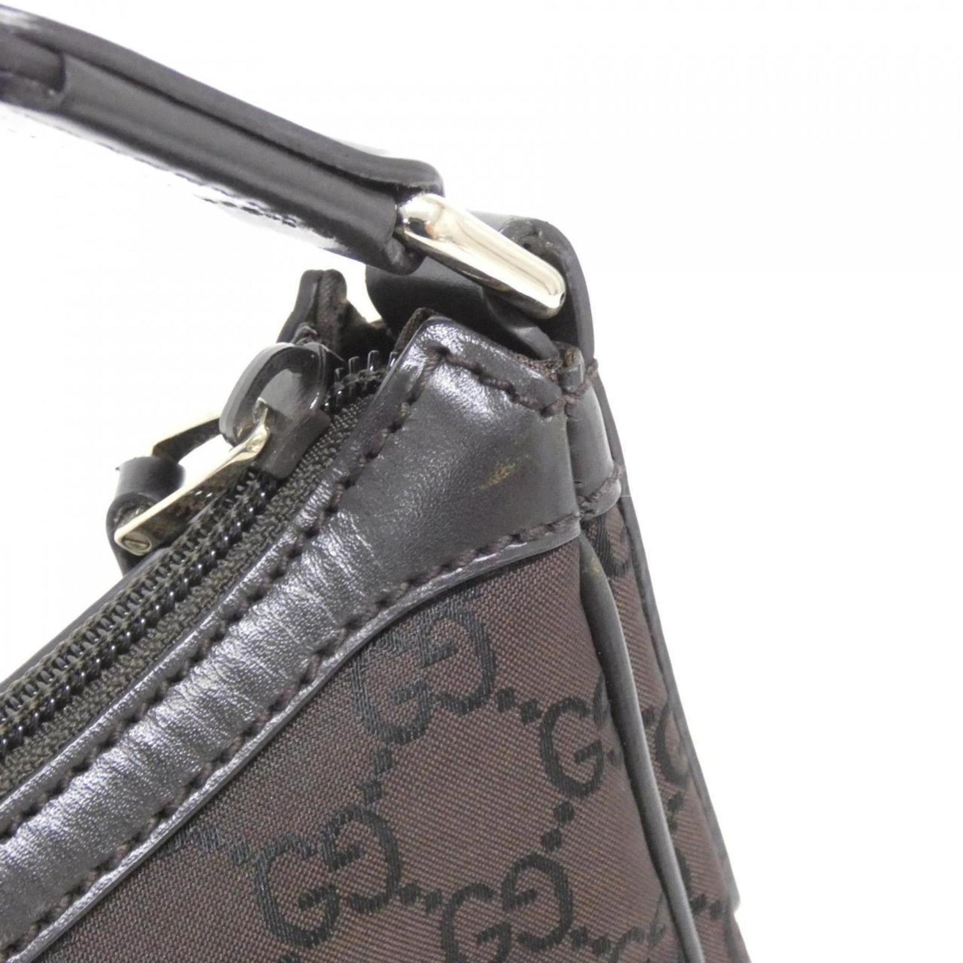 Gucci Hobo, Brown, NYLON, shoulder