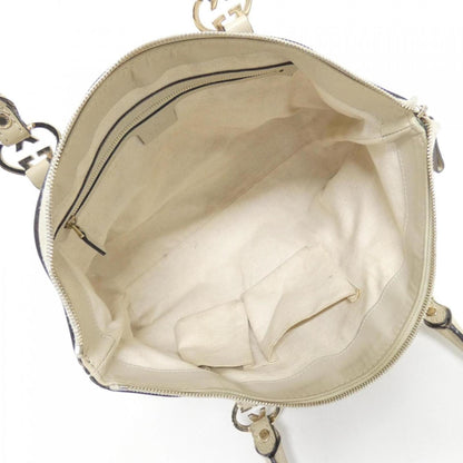 Gucci GG canvas, Beige, "CANVAS, LEATHER", tote