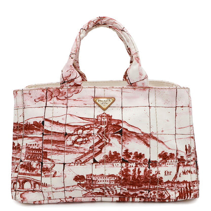 Prada Camera, Multicolour, Canvas, tote