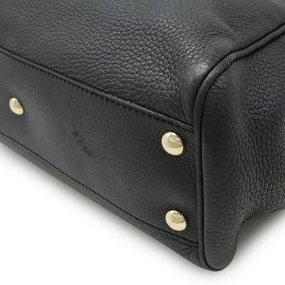 Gucci Bamboo, Black, Leather, handbag