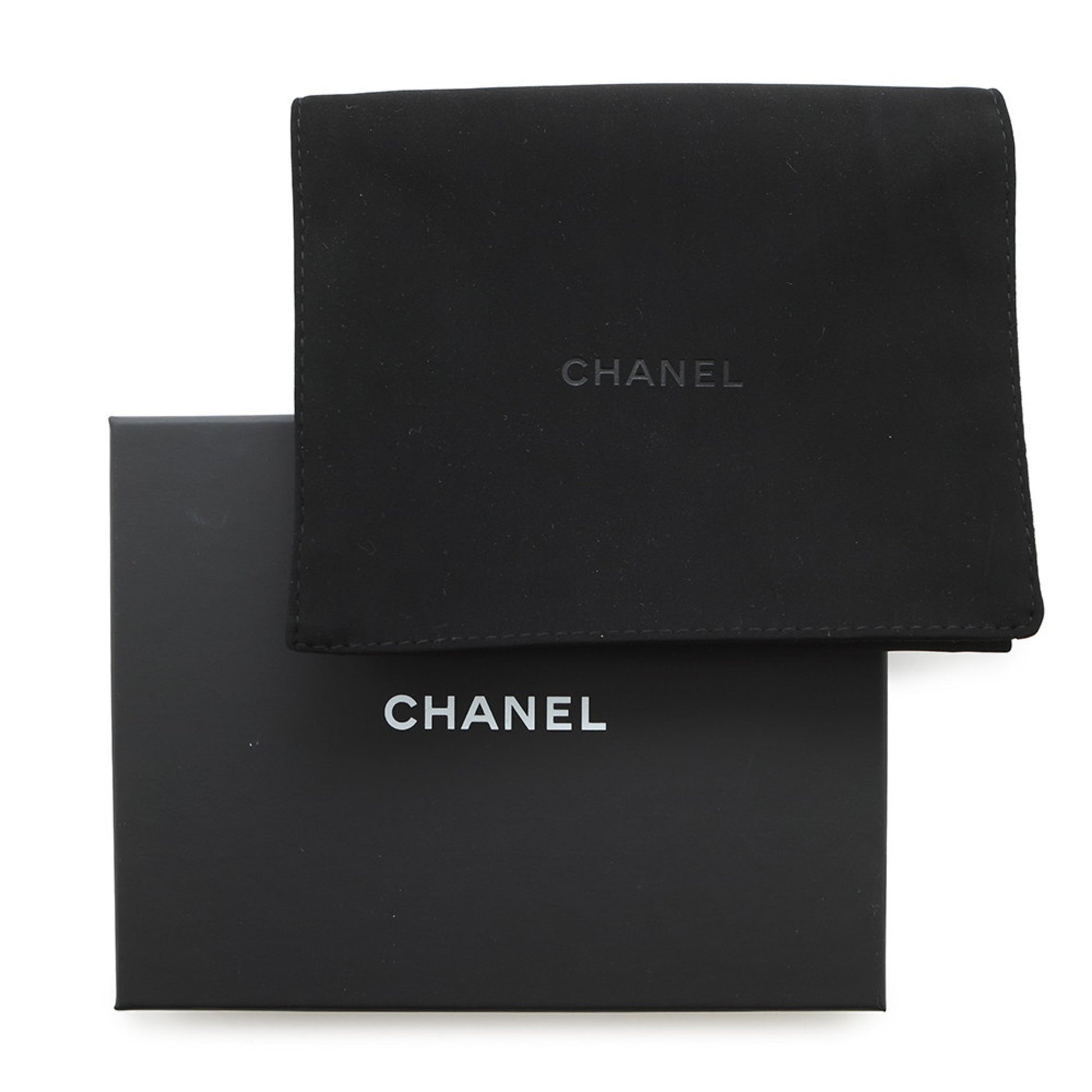 Chanel Cc, Orange, Leather, wallet