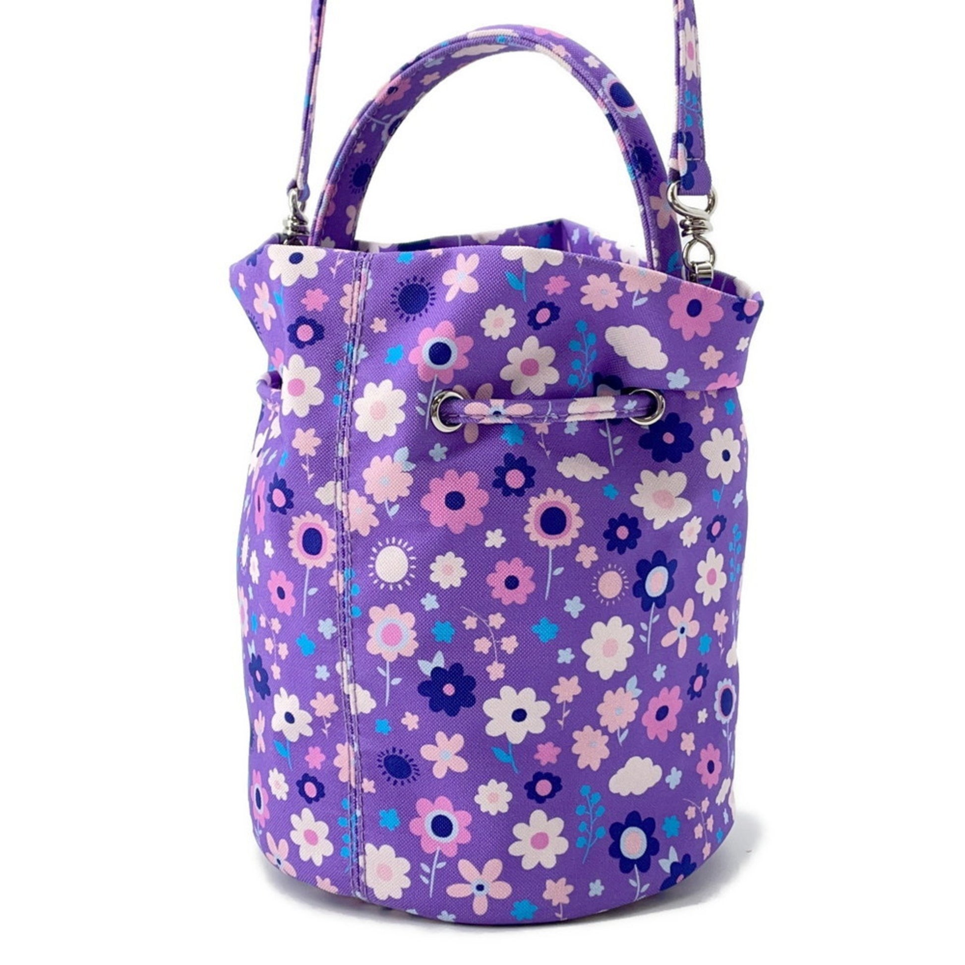 Balenciaga Wheel, Purple, NYLON, handbag
