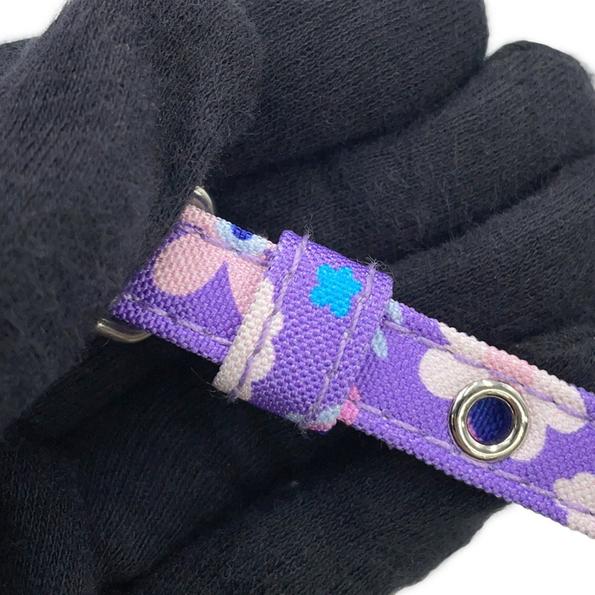 Balenciaga Wheel, Purple, NYLON, handbag