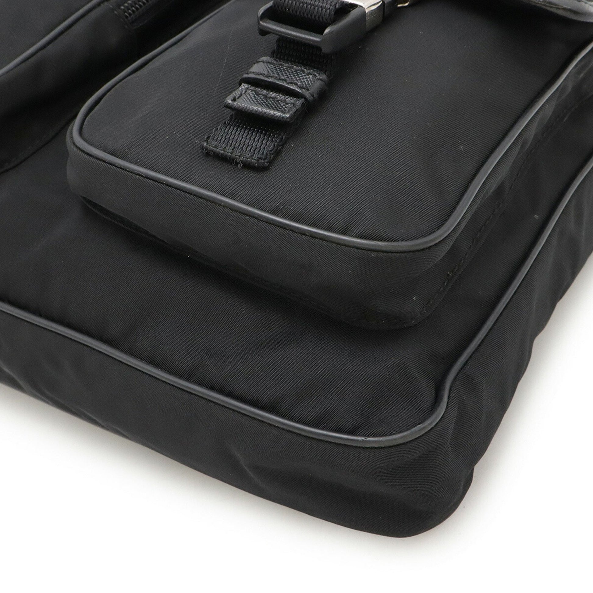 Prada Re-edition, Black, NYLON, shoulder