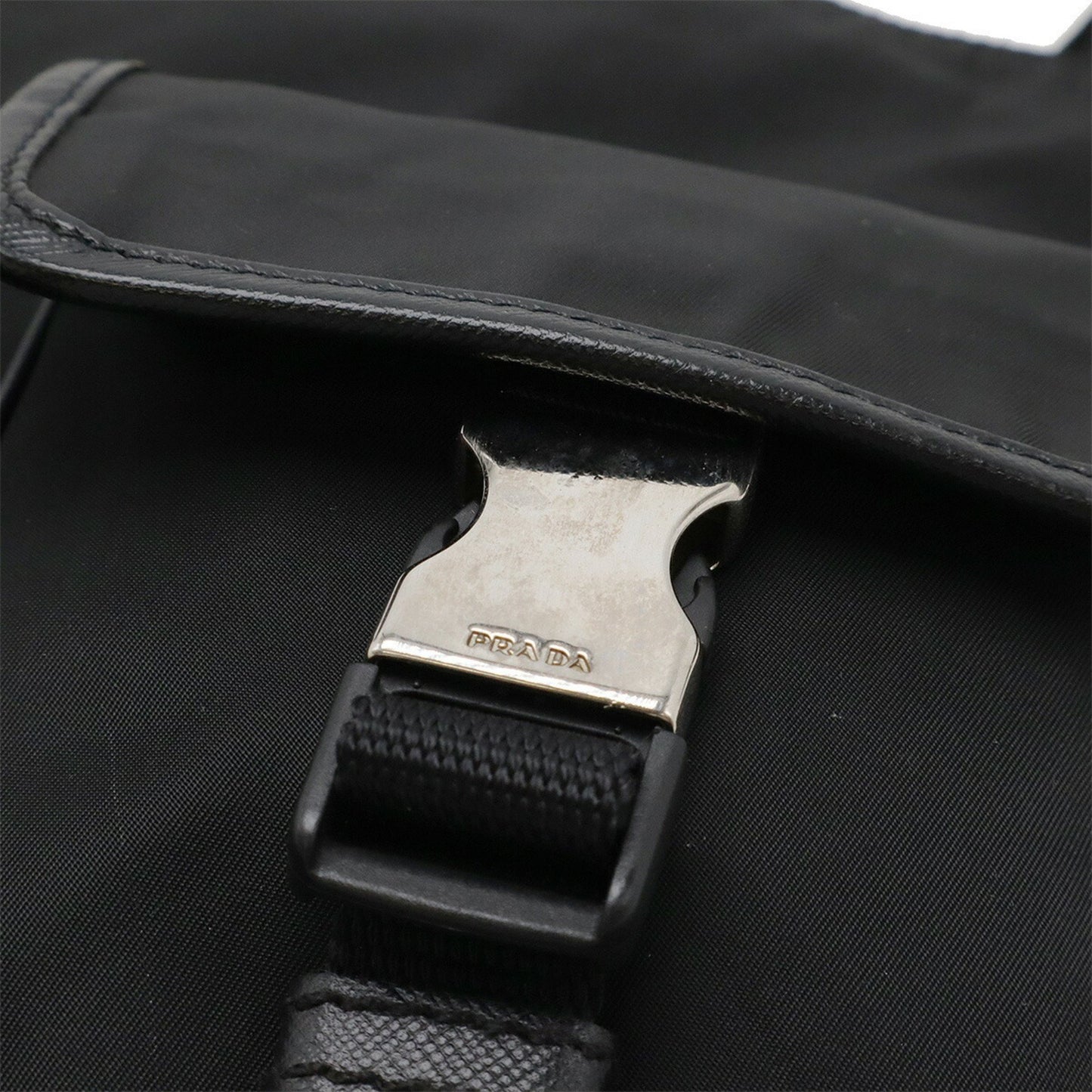 Prada Re-edition, Black, NYLON, shoulder