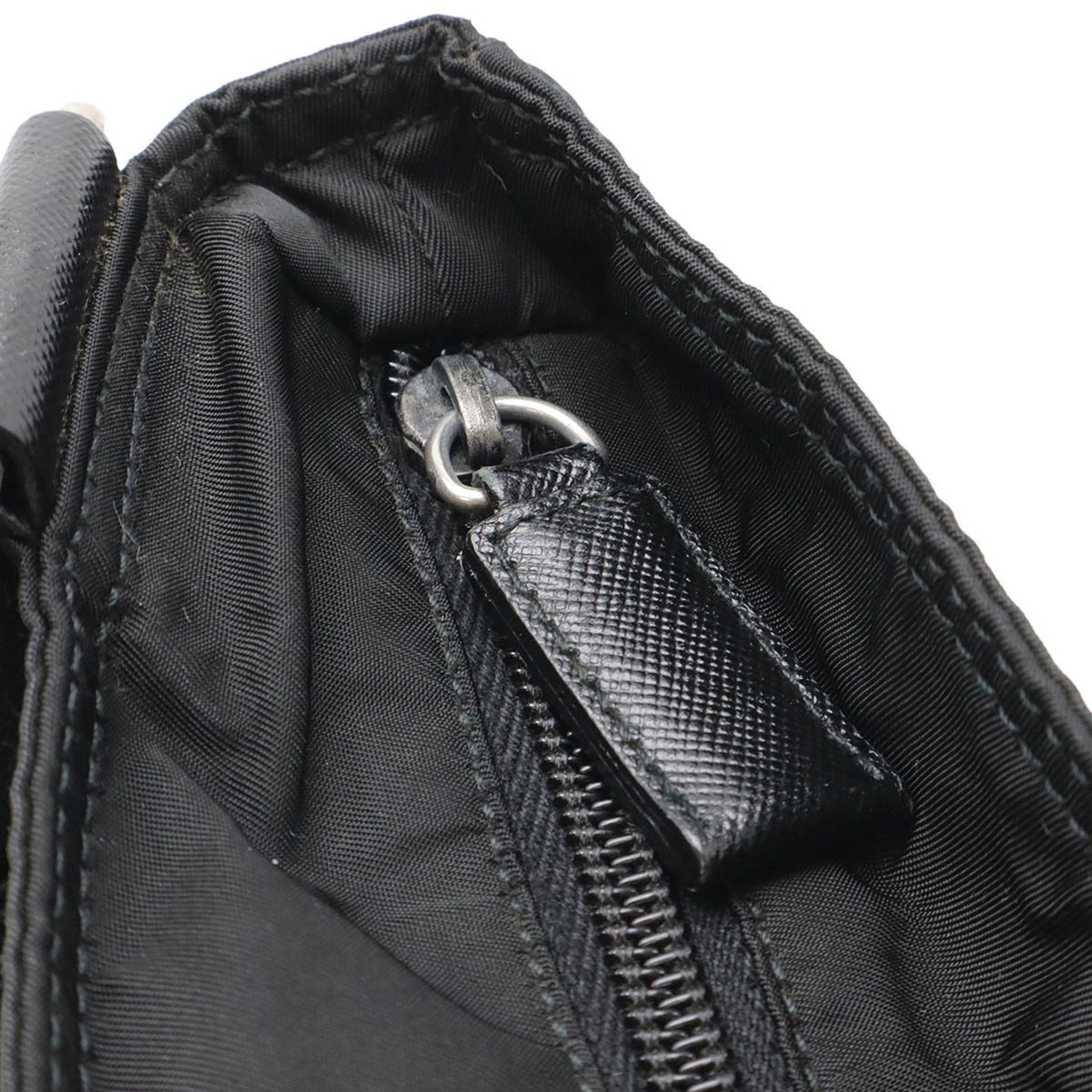 Prada Re-edition, Black, NYLON, shoulder