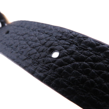 Louis Vuitton Milla, Black, Leather, handbag