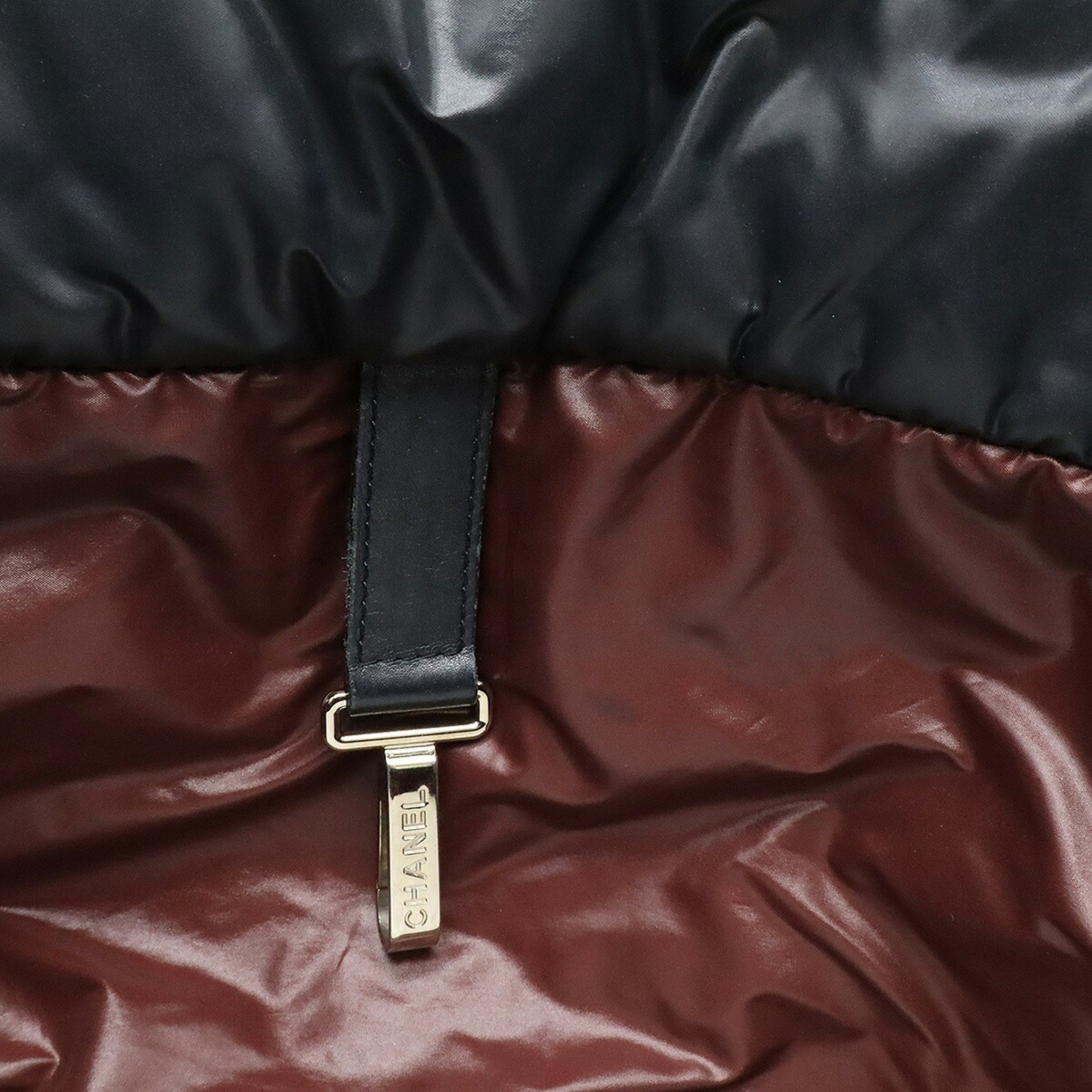 Chanel Coco Cocoon, Black, NYLON, tote