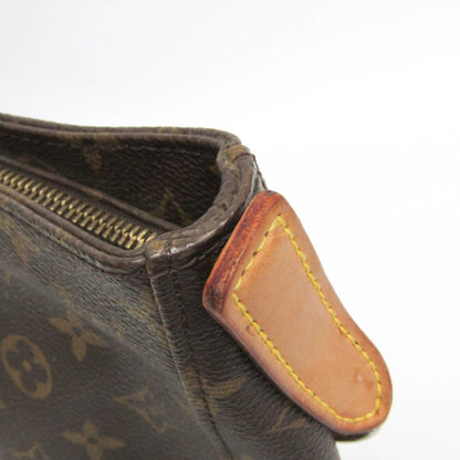 Louis Vuitton Looping, Brown, Canvas, shoulder