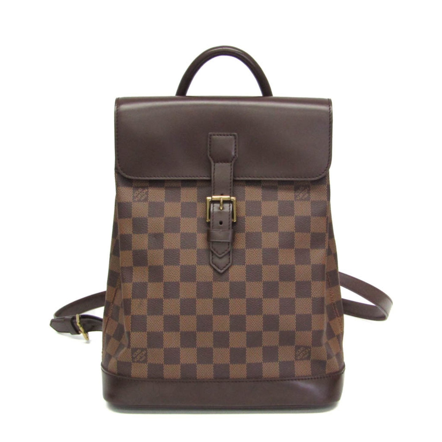 Louis Vuitton Soho, Brown, Canvas, backpack