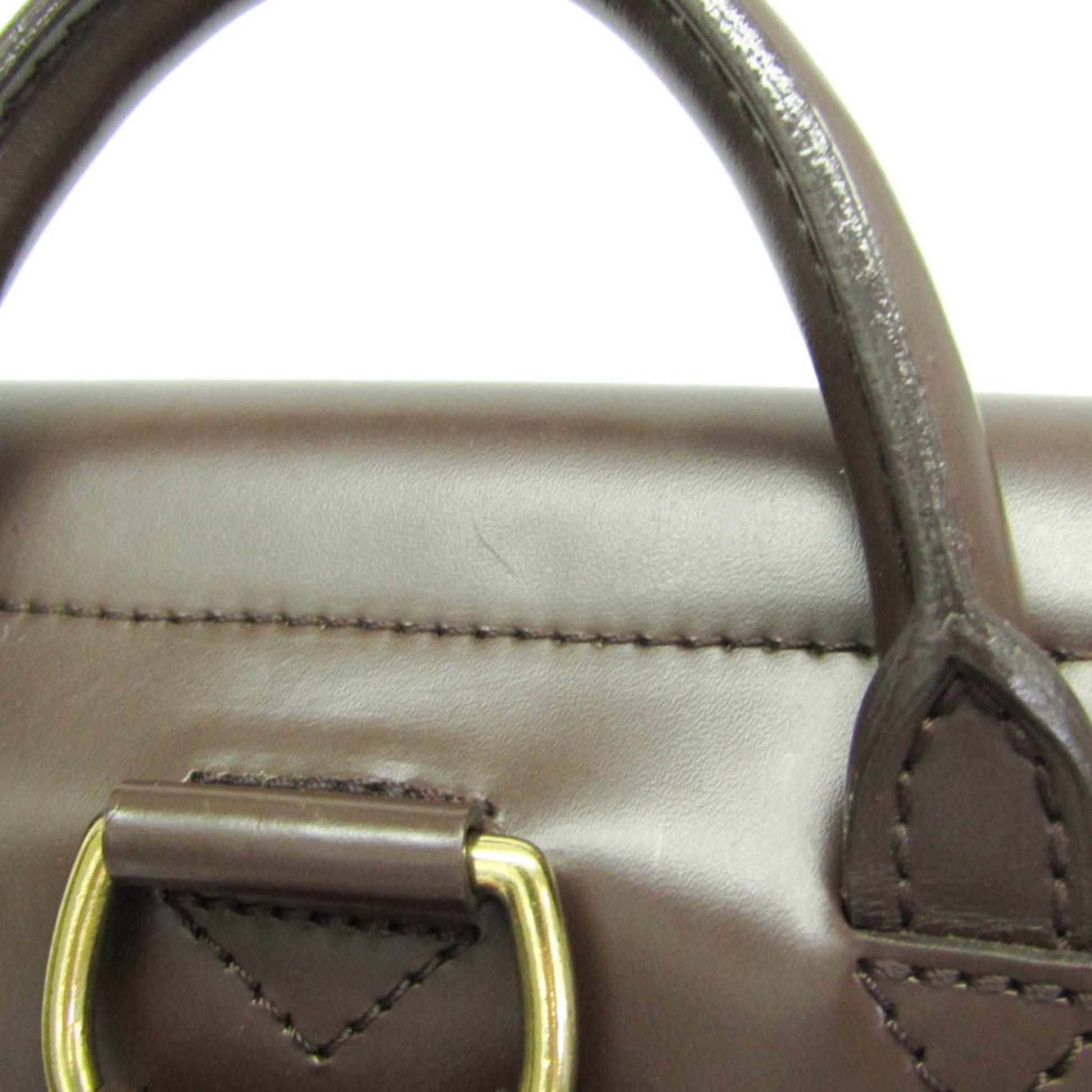 Louis Vuitton Soho, Brown, Canvas, backpack