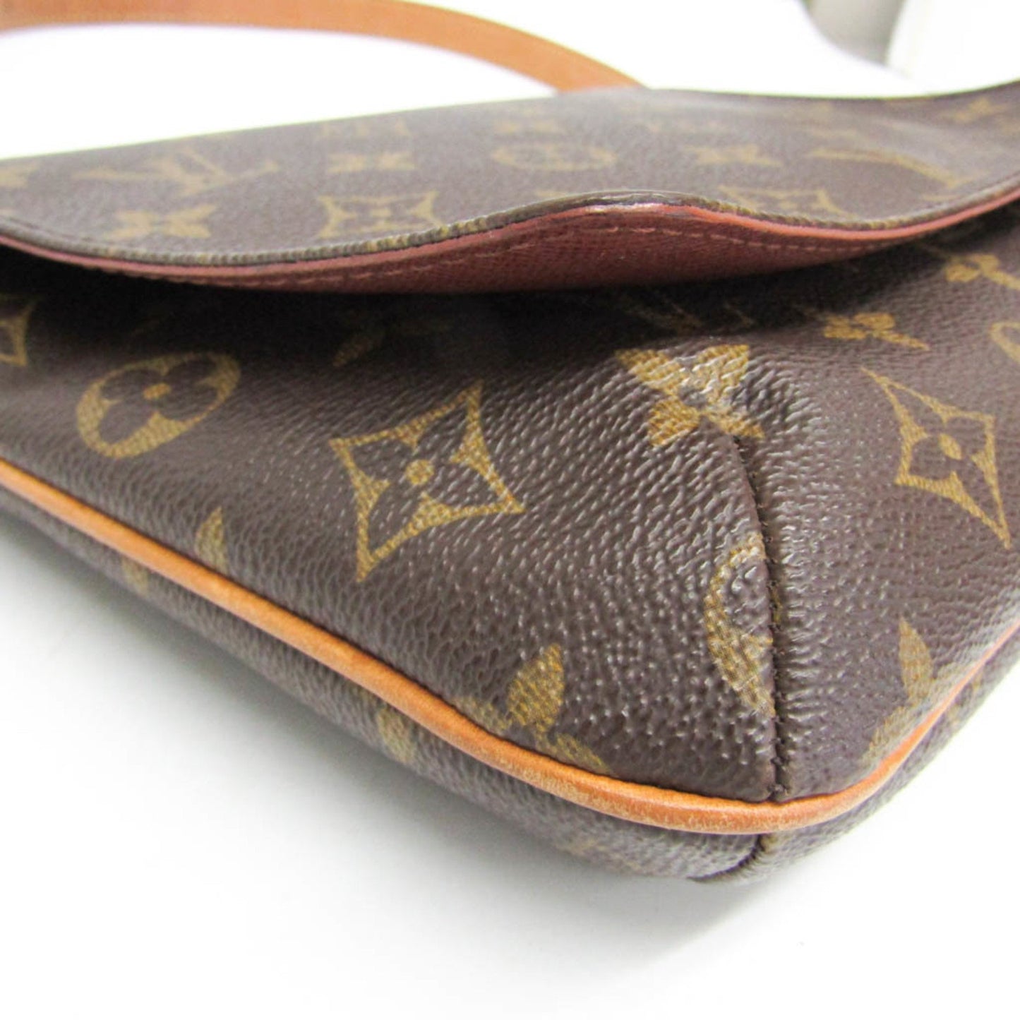 Louis Vuitton Musette Tango, Brown, Canvas, shoulder