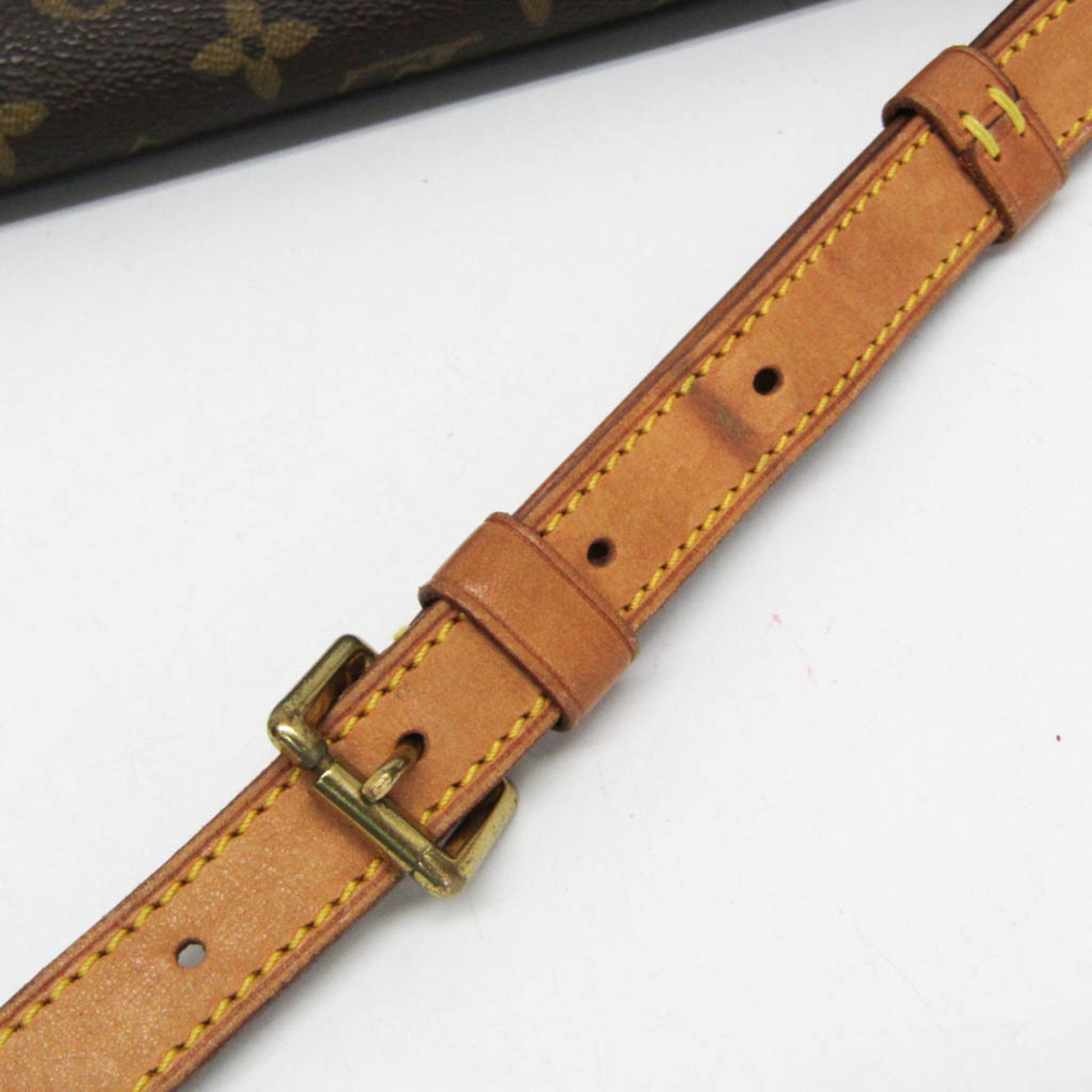 Louis Vuitton Musette Tango, Brown, Canvas, shoulder