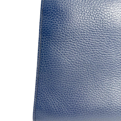 Gucci Nymphaea, Blue, Leather, handbag