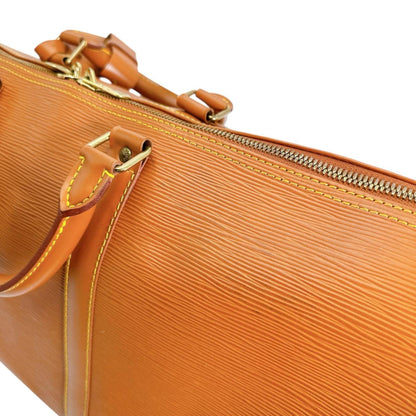 Louis Vuitton Keepall 50, Brown, Leather, travel