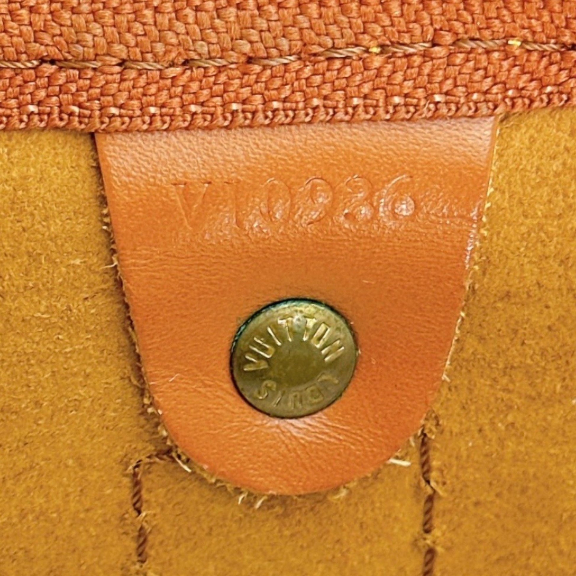 Louis Vuitton Keepall 50, Brown, Leather, travel