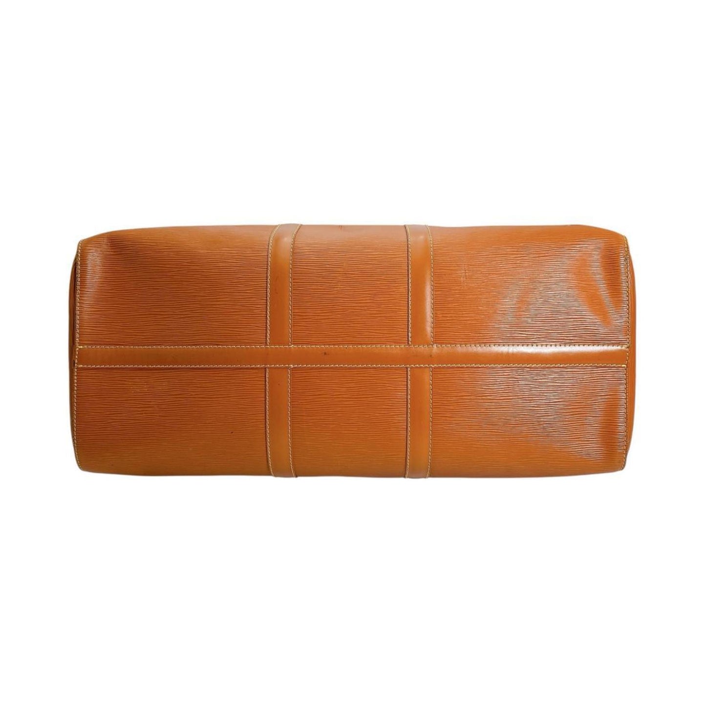 Louis Vuitton Keepall 50, Brown, Leather, travel