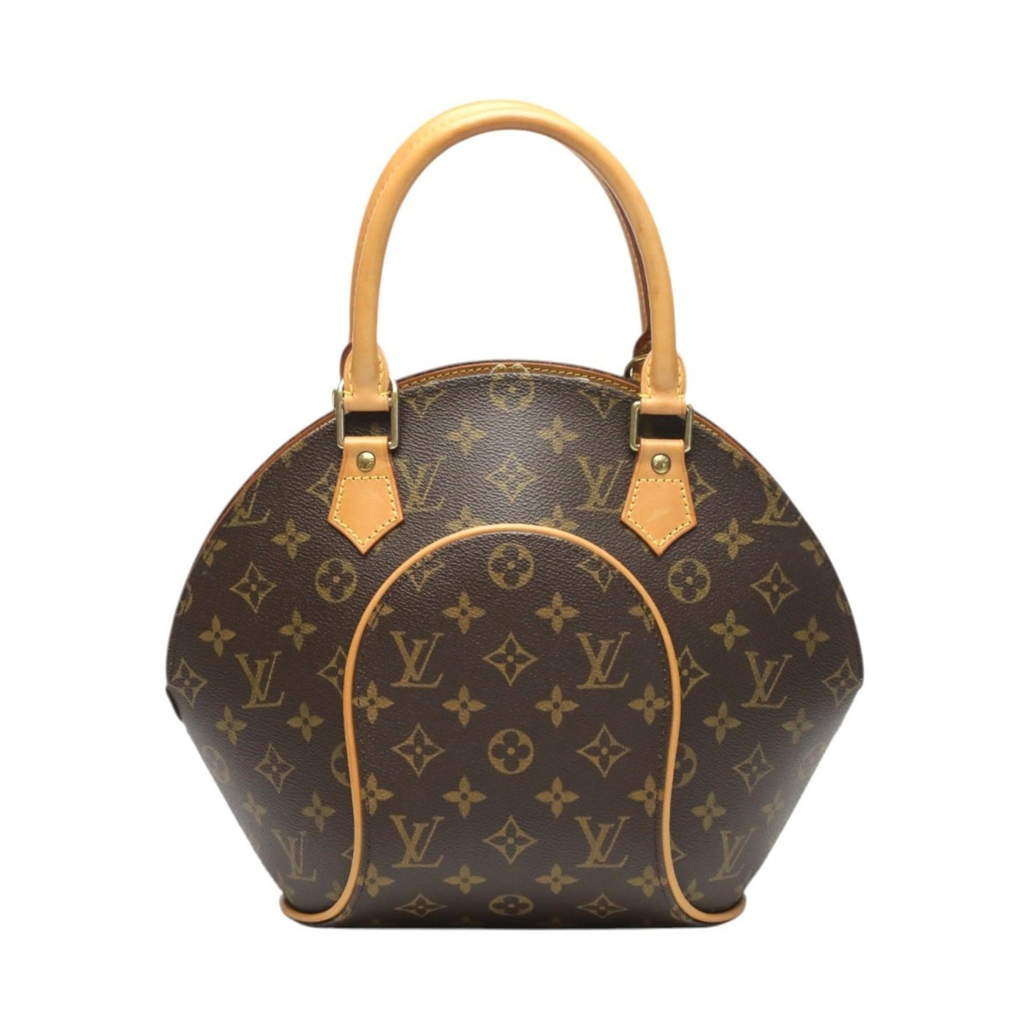 Louis Vuitton Ellipse, Brown, Canvas, handbag