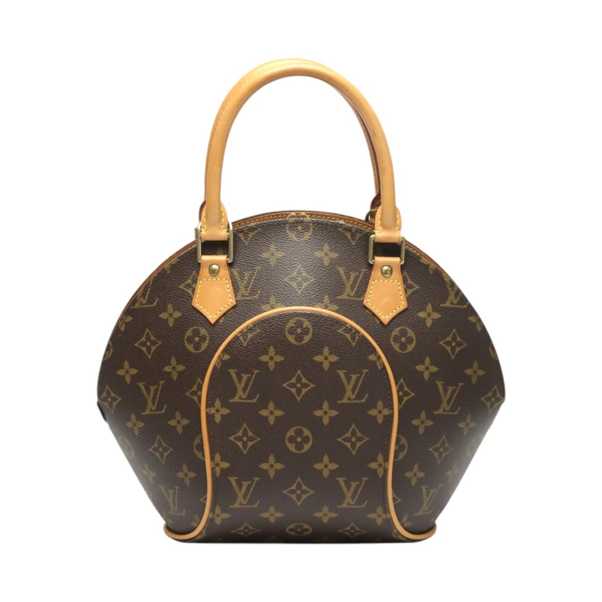 Louis Vuitton Ellipse, Brown, Canvas, handbag