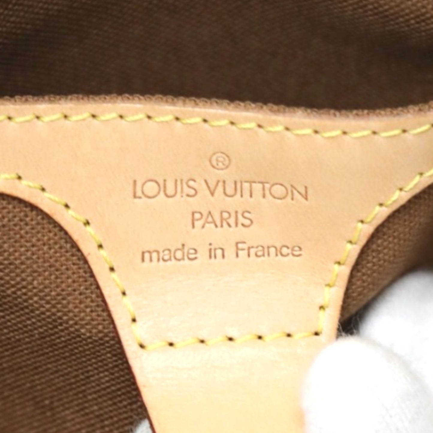 Louis Vuitton Ellipse, Brown, Canvas, handbag