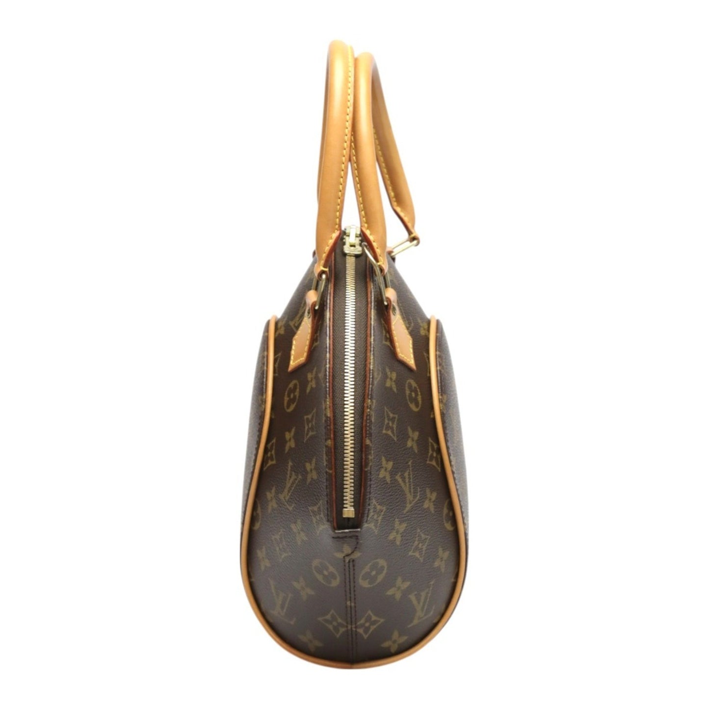 Louis Vuitton Ellipse, Brown, Canvas, handbag