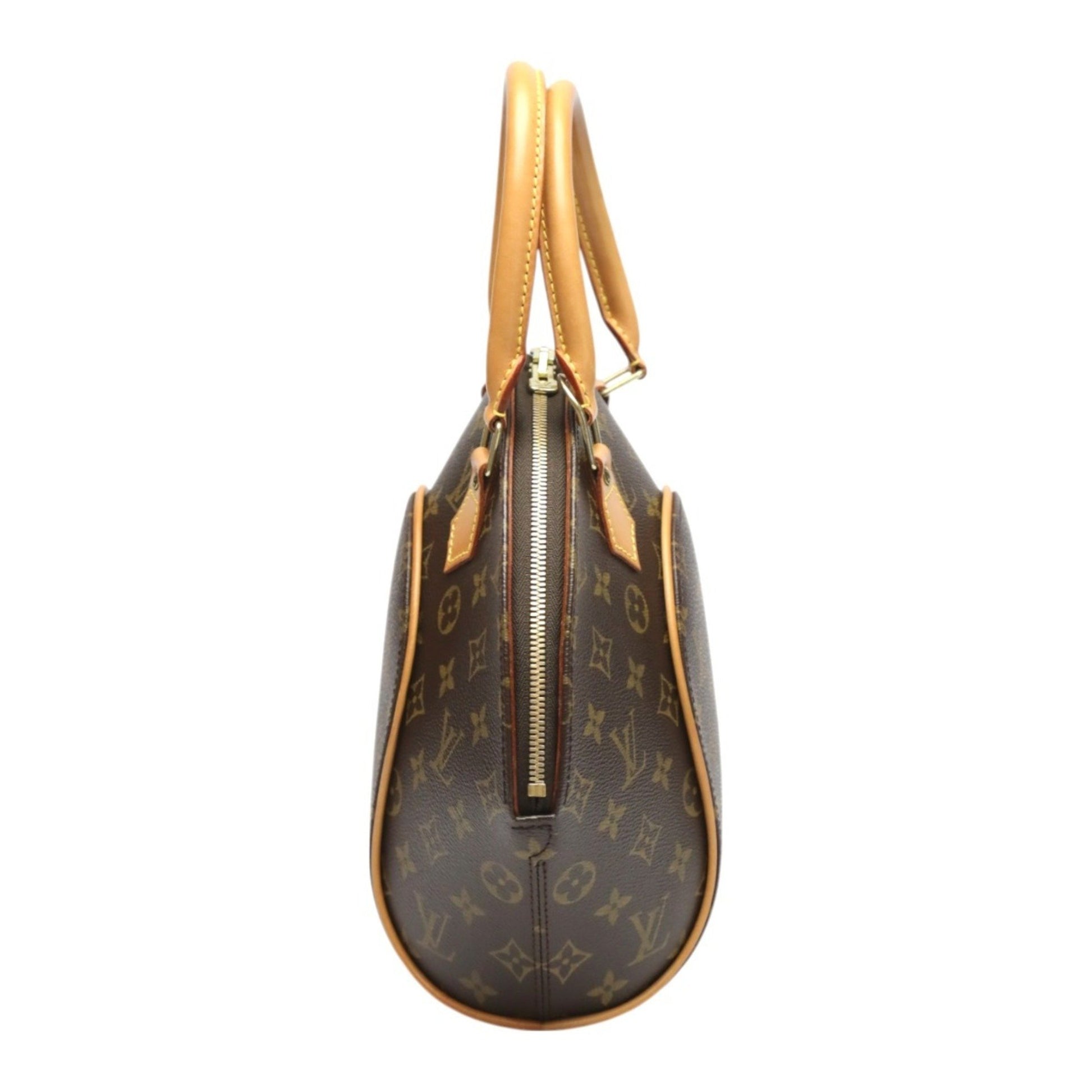 Louis Vuitton Ellipse, Brown, Canvas, handbag