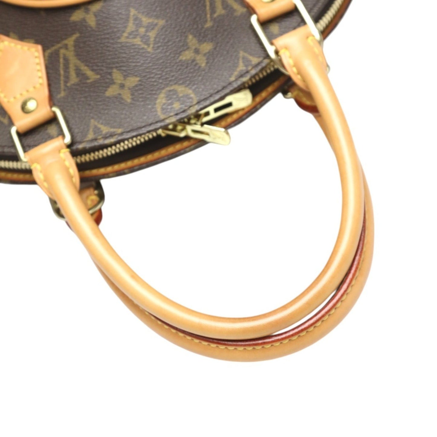 Louis Vuitton Ellipse, Brown, Canvas, handbag