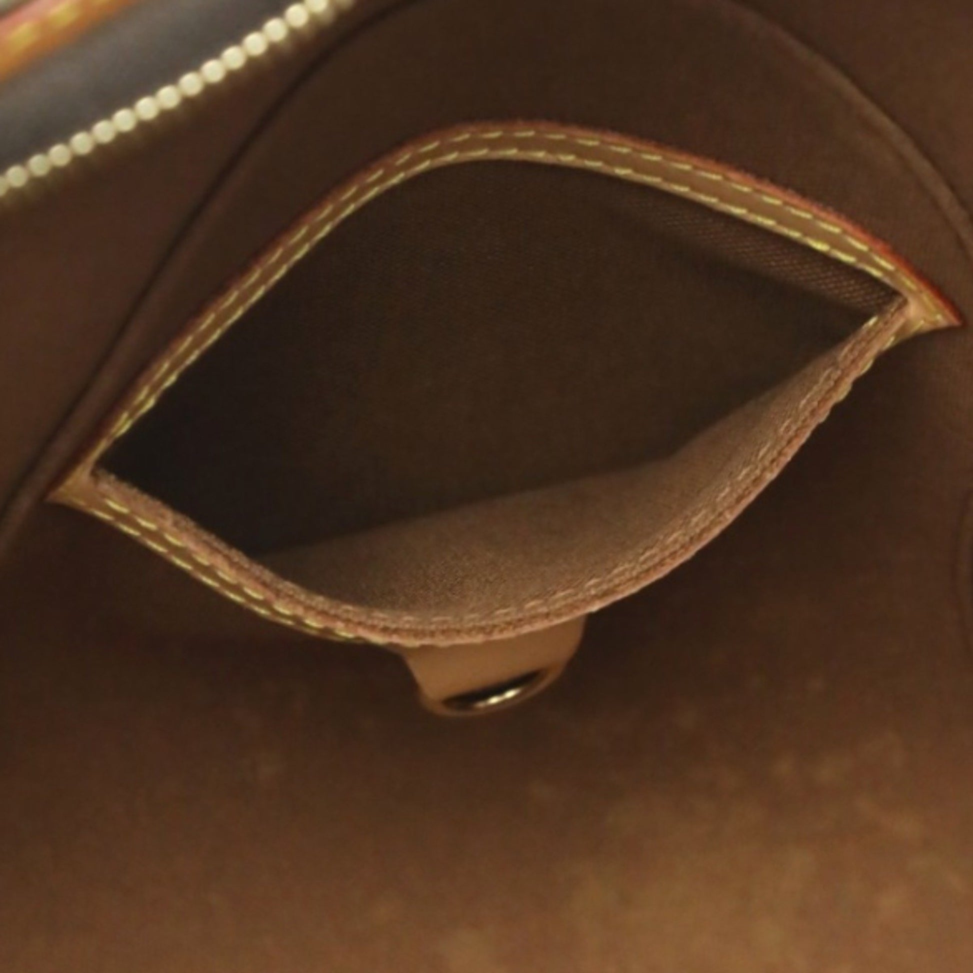 Louis Vuitton Ellipse, Brown, Canvas, handbag